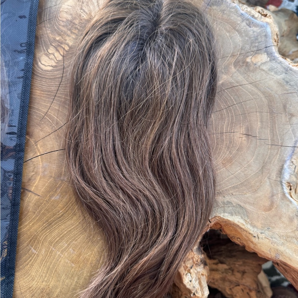 Hidden Crown Topper Hair Extension Brown #4
